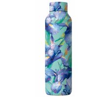 Quokka Nerezová termoláhev Solid Blue Irises 850 ml
