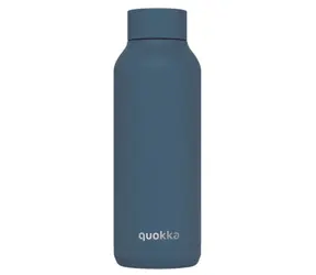 Quokka Nerezová termoláhev Solid Powder šedomodrá 510 ml