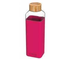 Quokka Skleněná láhev na vodu Storm maroon 700 ml