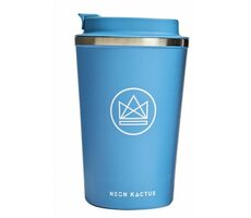Neon Kactus Designový termohrnek 380 ml modrá / 0.38 L / nerez 