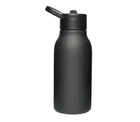 Neon Kactus Dětská tritanová láhev černá 340 ml