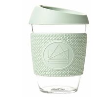 Neon Kactus Skleněný hrnek na kávu M 340 ml pistáciová / 0.34 L / sklo 