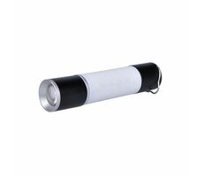 Solight LED nabíjecí ruční svítilna s kampingovou lucernou / 250lm / power bank / IP44 / Li-Ion