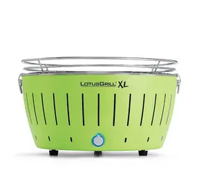 LotusGrill G435 U zelená / Gril na dřevěné uhlí / Průměr roštu 40.5 cm