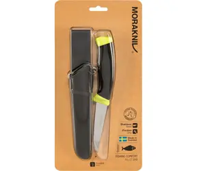 Morakniv Fishing Comfort Fillet 090 černá / Rybářský nůž / nerezová ocel / čepel 9.0 cm / plastové pouzdro