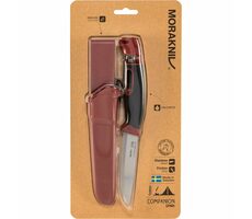 Morakniv Companion Spark červená / Outdoor nůž s křesadlem / nerezová ocel / čepel 10.4 cm / plastové pouzdro