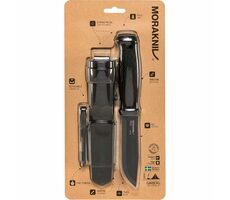 Morakniv Kansbol + Survival kit černá / Outdoor nůž / nerezová ocel / čepel 10.9 cm / plastové pouzdro
