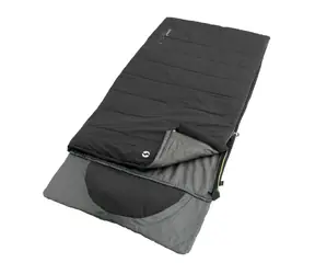 Outwell Contour (Levý zip) černá / Spací pytel / Náplň: 1000 g / Rozměr 220x85cm