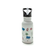 Iris Barcelona Dětská nerezová lahev Rico 400 ml bílá