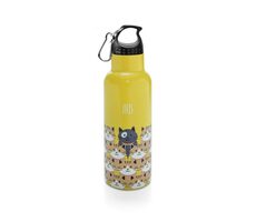 Iris Barcelona Dětská nerezová termolahev Friends 500 ml žlutá