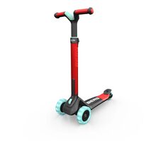 BERG Nexo Koloběžka skládací Red se svítícími kolečky / Nosnost 50 kg / od 2 let 