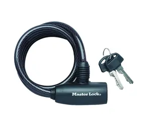 Master Lock 8126EURDPRO Spirálový zámek na kolo - 1.8m