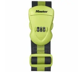 Master Lock 4701EURDGRN Popruh na zavazadlo kombinační 