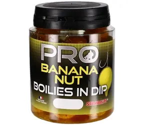 Starbaits Boilies In Dip Pro Banana Nut 150g 24mm