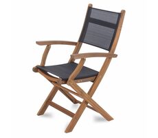 FIELDMANN FDZN 4201-T / Skládací křeslo 1 ks / Nosnost do 110 kg / Akácie