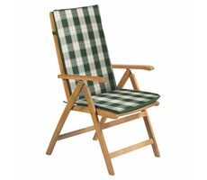 FIELDMANN FDZN 9101 / Potah na křeslo pruhovaný zelený / na křeslo FDZN 4001 | FDZN 4101 | FDZN 5016