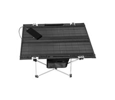 Technaxx TX-251 Skládací solární kempingový stůl / 20W / USB-A / USB-C / IP54 / max 5kg