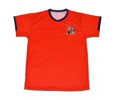 SPORTTEAM Fotbalový dres ČR 7 pánský vel. XL červený