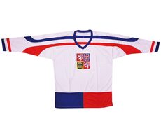SPORTTEAM Hokejový dres ČR 2 bílý vel. M