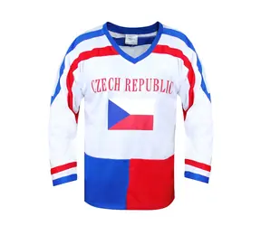 SPORTTEAM Hokejový dres ČR 7 bílý vel. L