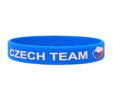 SPORTTEAM Náramek silikon ČR 2