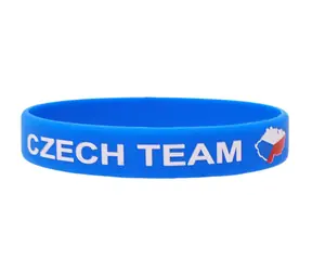 SPORTTEAM Náramek silikon ČR 2