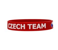SPORTTEAM Náramek silikon ČR 3