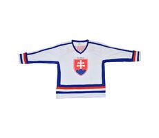 SPORTTEAM Hokejový dres SR 6 bílý vel. L