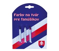 SPORTTEAM Barvy na obličej SR2 tužky 3ks