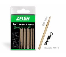 Zfish Převlek s obratlíkem Anti Tangle SET Sleeves 60mm + QC 10ks