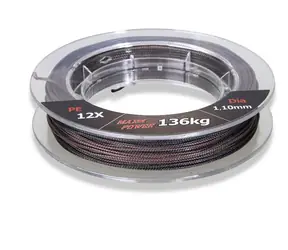 Uni Cat Šňůrka Camou X-12 Leader 25m 12X 1,0mm 117kg