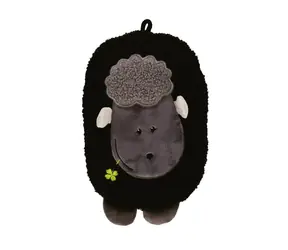 Hugo Frosch Eco Junior Comfort Dětský termofor s motivem ovečky - černá
