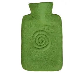 Hugo Frosch Classic Termofor s plstěným obalem ze 100 % ovčí vlny merino – Spirale