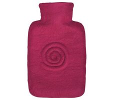 Hugo Frosch Classic Termofor s plstěným obalem ze 100 % ovčí vlny merino – Spirale