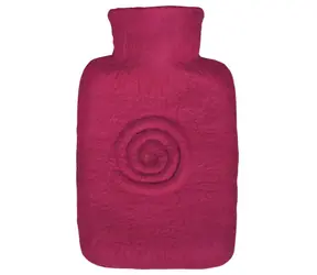 Hugo Frosch Classic Termofor s plstěným obalem ze 100 % ovčí vlny merino – Spirale
