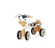 Bigjigs Toys Odrážedlo kravička / od 12 měsíců 
