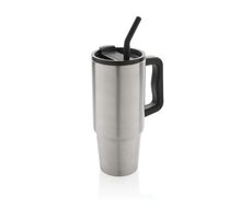 XD Design Velký nerezový termohrnek Embrace 900ml stříbrná