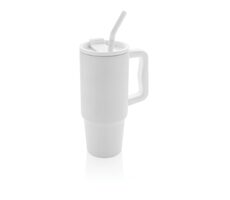 XD Design Velký nerezový termohrnek Embrace 900m bílá