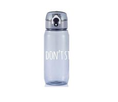 XD Design Sportovní láhev s uzamykatelným víčkem Don´t stop 600ml šedá