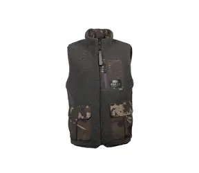 Nash Vesta Zero Tolerance Sherpa Fleece Reversible Body Warmer S