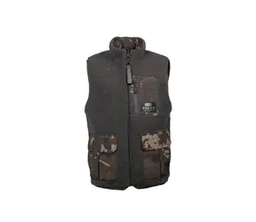 Nash Vesta Zero Tolerance Sherpa Fleece Reversible Body Warmer L