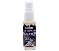 Haldorádó Dip Top Method Feeder Activator Spray 30ml Bílý kapr