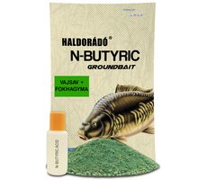 Haldorádó Vnadící směs N-Butyric Groundbait Kyselina máslová/Česnek 800g + 50ml Aroma