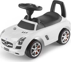 ECOTOYS Odrážedlo se zvuky Mercedes bílá / od 3 let