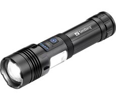 Sandberg Survivor 7in1 Torch multifunkční svítilna černá / powerbanka 5000 mAh / IPX4 / USB-C