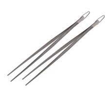 Lamart BBQ Grilovací pinzeta / 30cm / 2ks / nerez
