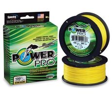 Shimano Šňůra PowerPro Braided Line Hi-Vis Yellow 135m 0,10mm 5kg