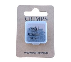 Katran Krimpovací svorky Crimps 0,50mm 50ks + 10ks zdarma