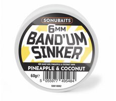 Sonubaits Dumbells Band'Um Sinkers Pineapple & Coconut 60g 6mm