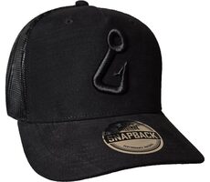 Greyfish Kšiltovka s 3D logem Černá